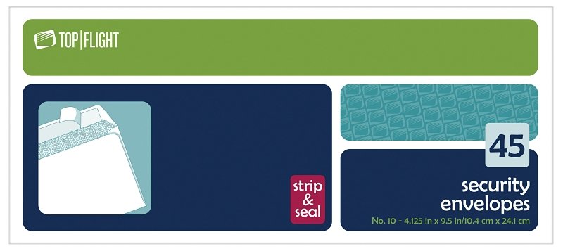 [9521477] ENVELOPES STRIP & SEAL SIZE 10