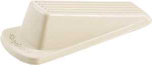 DOORSTOP WEDGE HD RUBBER ALMND