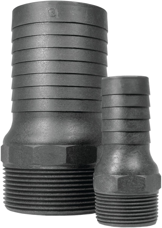 POLY NIPPLE 1.25" BARB        