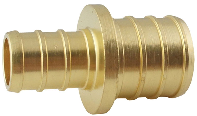 COUPLER PEX 1/2INX3/4IN BRASS 