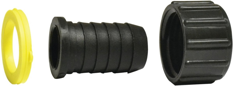 FITTING HOSE 3PIECE BARB 3/8IN