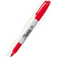 MARKER PERMNT FINE POINT RED  