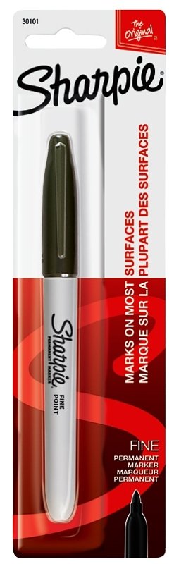 [7689276] MARKER PERMANENT FINE PT BLK  