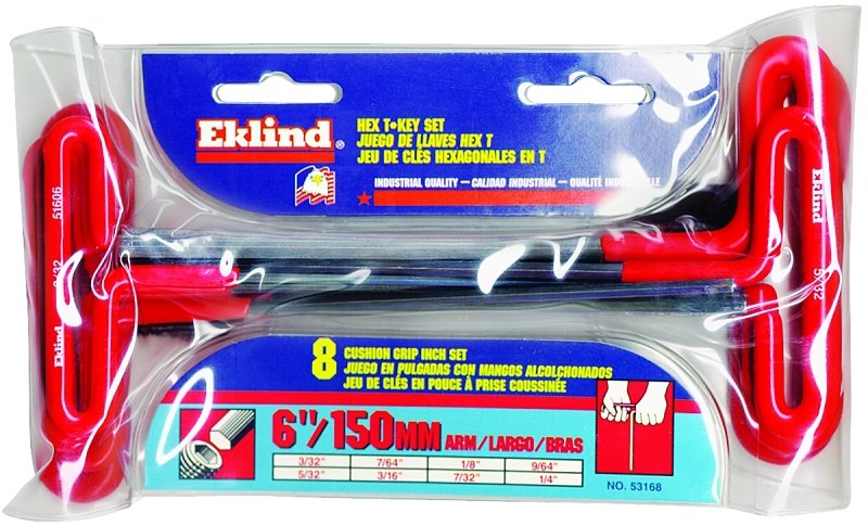 [6782353] KEY HEX SET 8PC SAE CUSH T-HDL