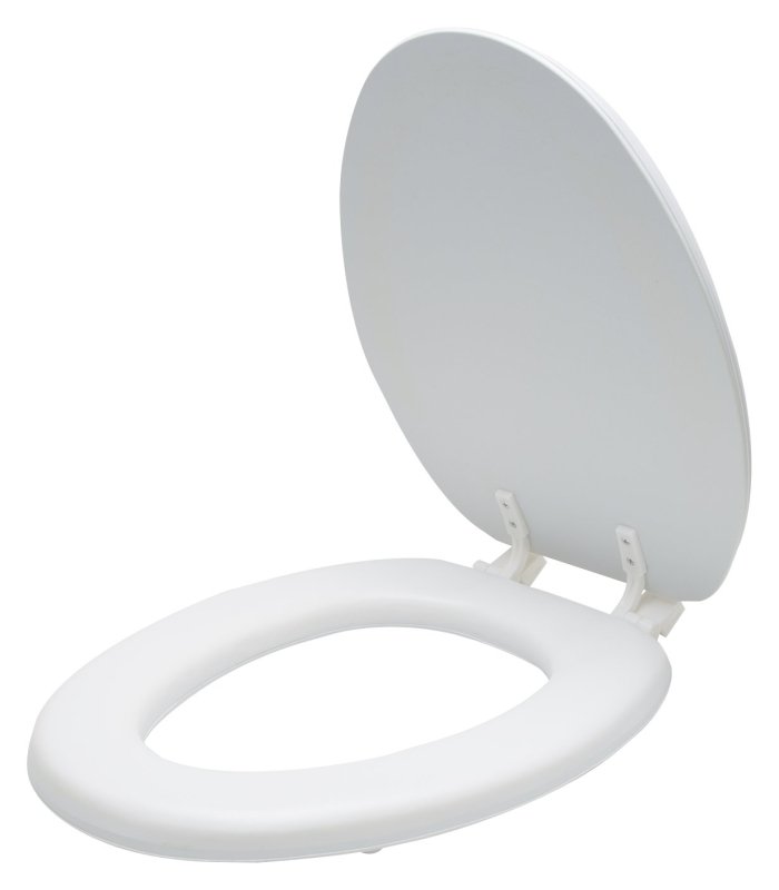 [1050608] TOILET SEAT ELONG SOFT WHITE  