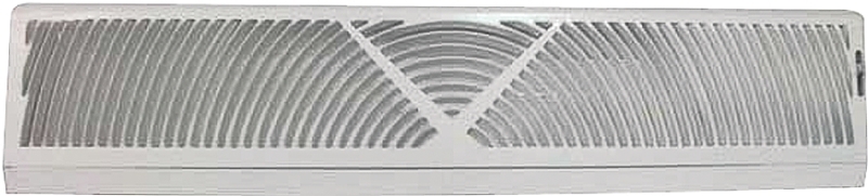 REGISTER BASEBOARD 24IN WHT   
