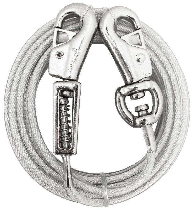 [1867712] TIE OUT DOG XLARGE 15FT PDQ   