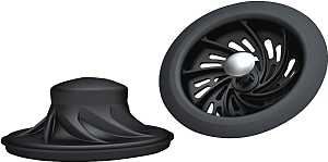 STRAINER SINK &STOPPER BLK    