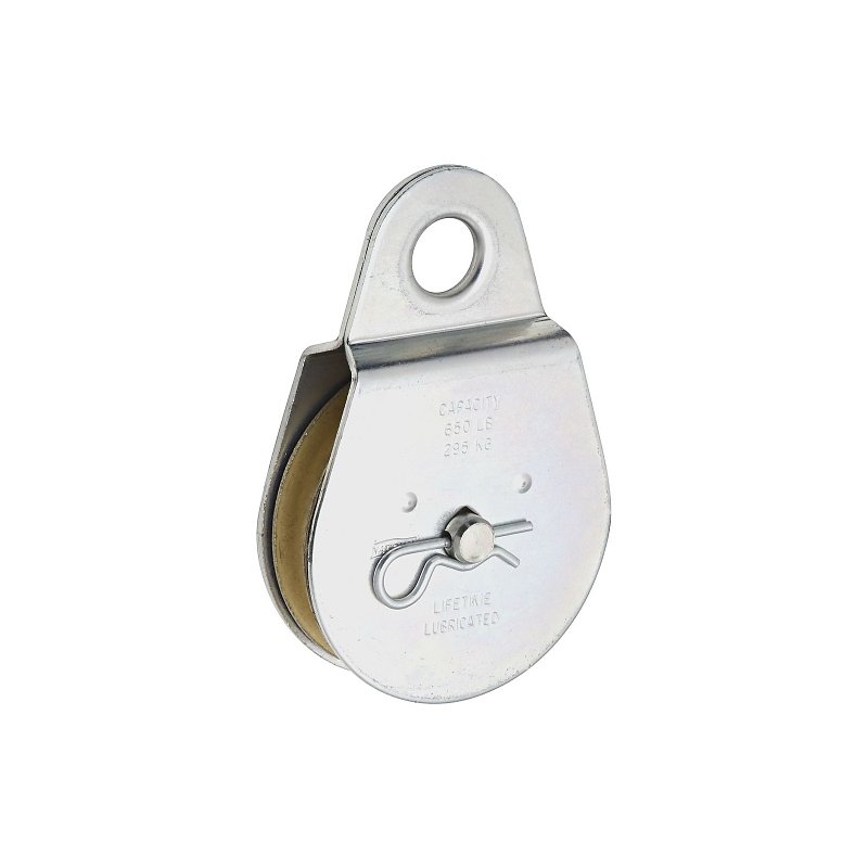 PULLEY ZINC PLATED 3IN        