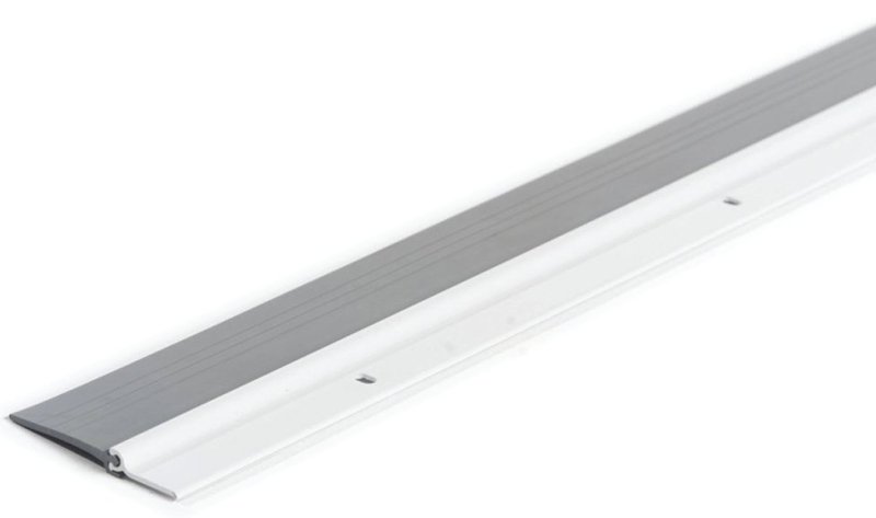 DOORSWEEP W/INSERT WHITE 48 IN
