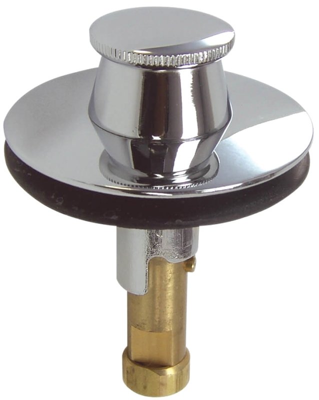 DRAIN STOP LIFT/TURN CHROME   