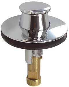 DRAIN STOP LIFT/TURN CHROME   