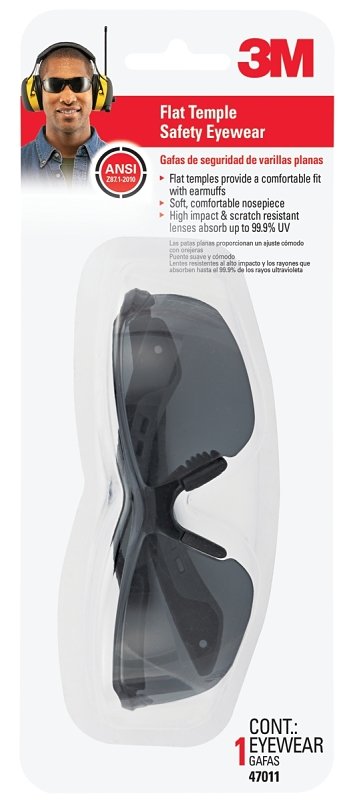 [5410550] SAFETY EYEWEAR BLK FRM/GRY LEN