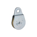 PULLEY ZINC PLATED 2-1/2IN    