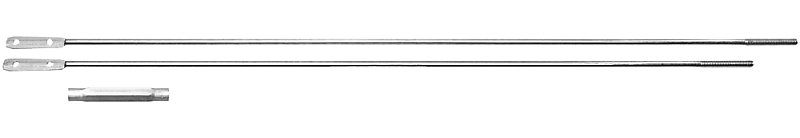 [7154925] TURNBUCKLE ZINC PLATED 50IN   