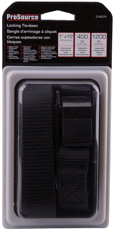 TIEDOWN MED DTY UNIV 1X10FT   