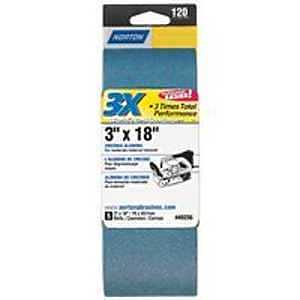 BELT SANDING 3X18IN 80GRIT    