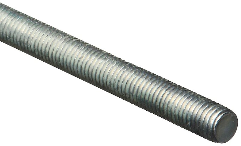 [5524327] STEEL ROD THRD ZN BLU1/2-13X36