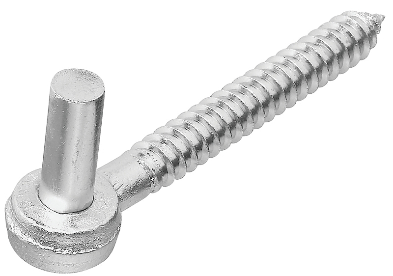 HOOK SCREW STEEL 3/4X6IN ZINC 
