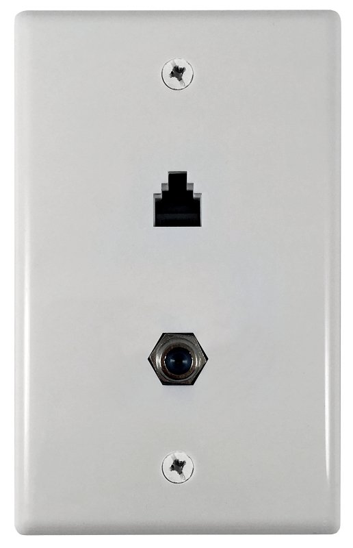 WALLPLATE COAX CAT5/6&RJ6     