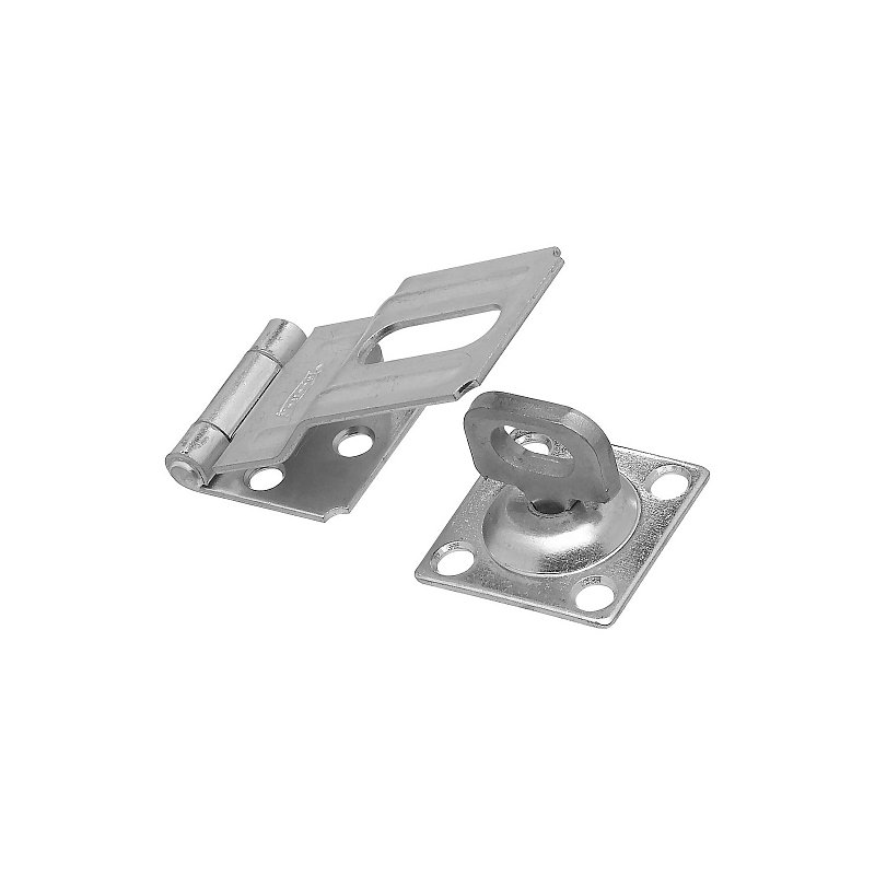 HASP SAFETY ZN PLT 3-1/4IN    