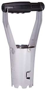 BULB PLANTER CHROME FINSH 9 IN