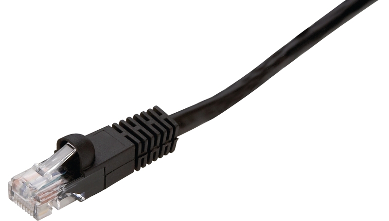CAT5E NETWORK CABLE 14FT BLK  