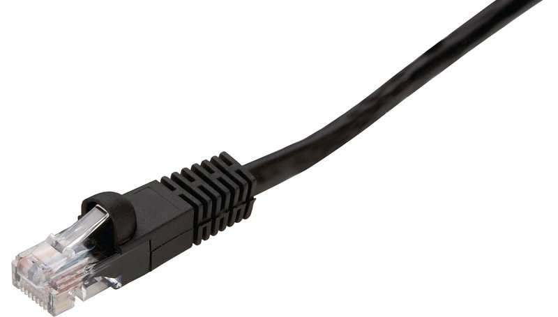 CAT5E NETWORK CABLE 14FT BLK  