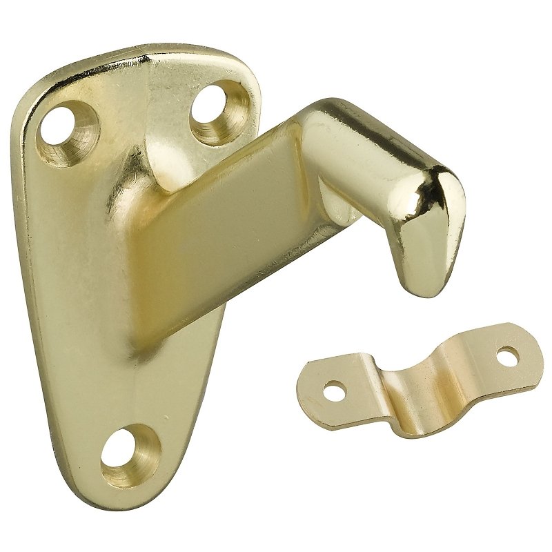 [7154305] BRACKET HANDRAIL BRASS        