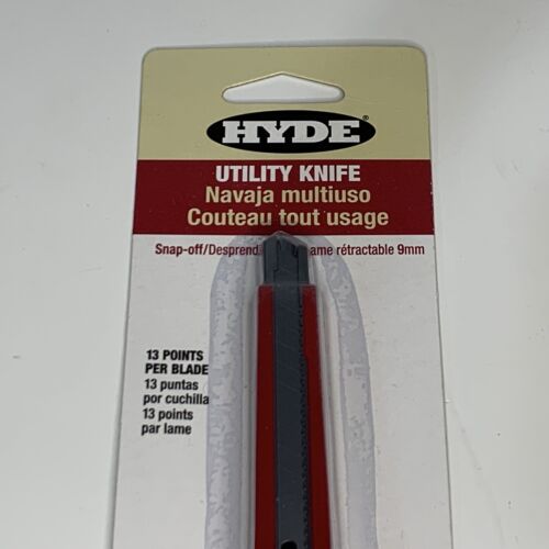 KNIFE UTILITY SNAP-OFF 9MM    