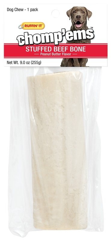 TREAT STUFED BEEF BONE 9OZ    