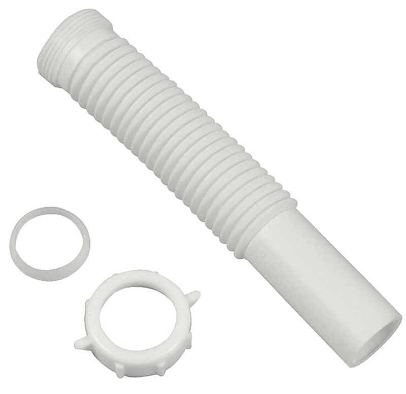 TAILPIECE EXT FLEX 1-1/4 X 9IN