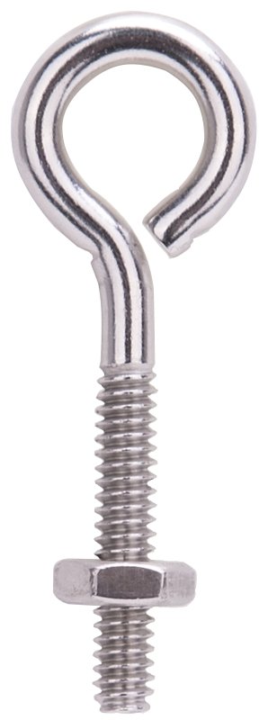 [5038211] EYE BOLT W/NUT 3/16X2IN SS    