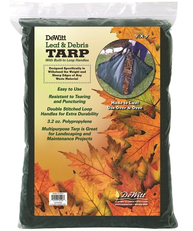 TARP LEAF-DEBRIS GREEN 9FTX9FT