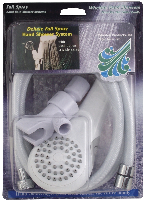 SHOWER HAND-HELD KIT WHITE    