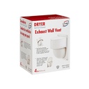 HOOD VENT DRYER ROUND 4IN BLK 