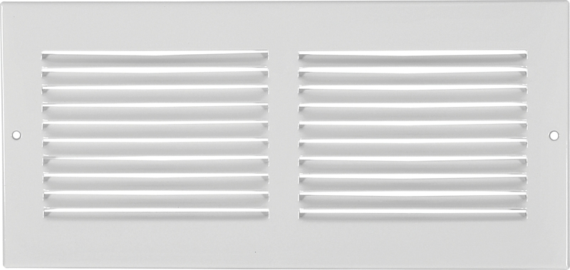 REGISTER SIDEWALL WHT 12X6IN  
