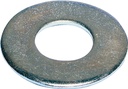 WASHER FLAT ZN 1/4 5LB        