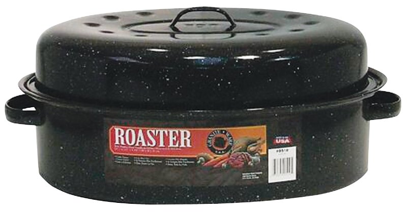 [8242042] ROASTER W/LID OVAL 20 LB      