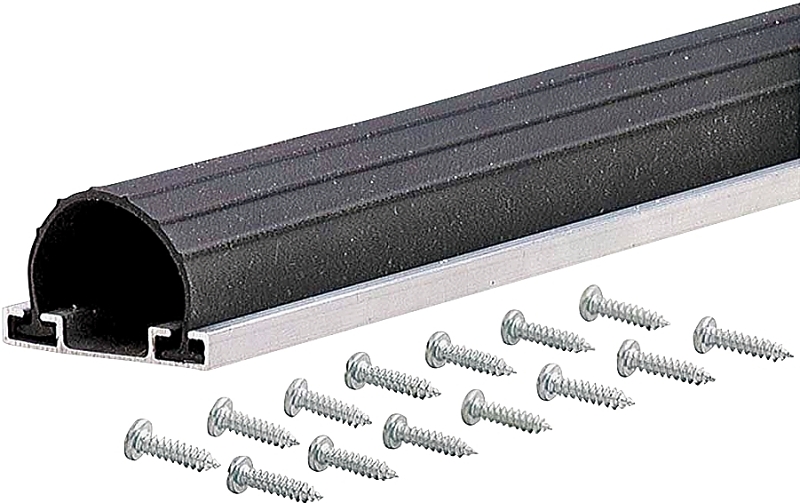 WEATHERSTRIP GARAGE DR 18FT BL
