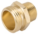 CONNECTOR BRASS 3/4NHX1/2NPT  