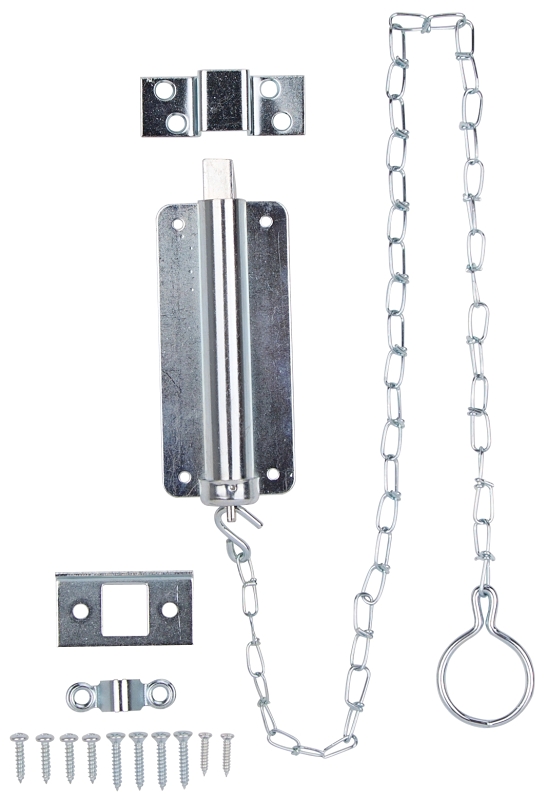 CHAIN BOLT STL 6IN ZINC PLATED