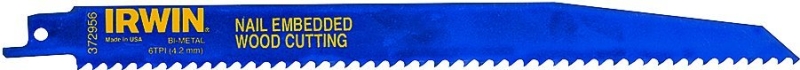 BLADE RECIP SAW WOOD 9IN 6TPI 