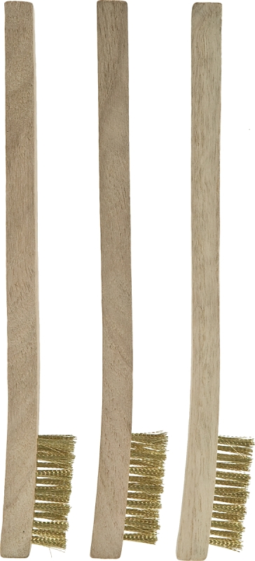 BRUSH WIRE 3PC DETAIL BRASS   