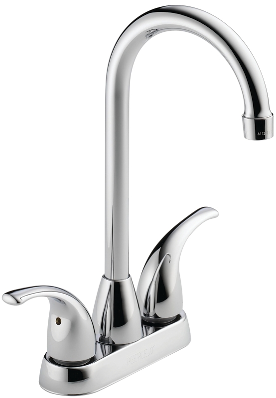 BAR FAUCET 2-HNDL CHROME      
