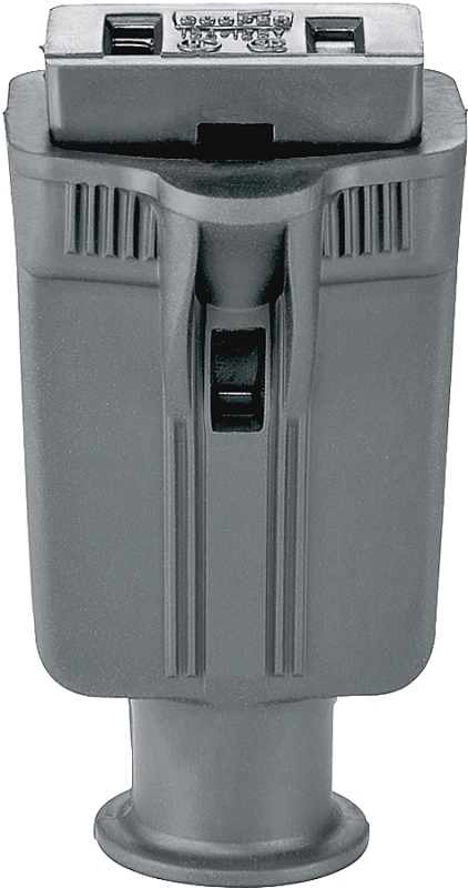 CONNECTOR 2WIRE 15A 125V BLK  