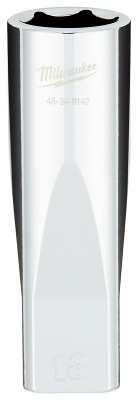 SOCKET DEEP CHROME 1/2INX18MM 