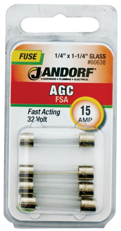 FUSE AGC 15A FAST ACTING      