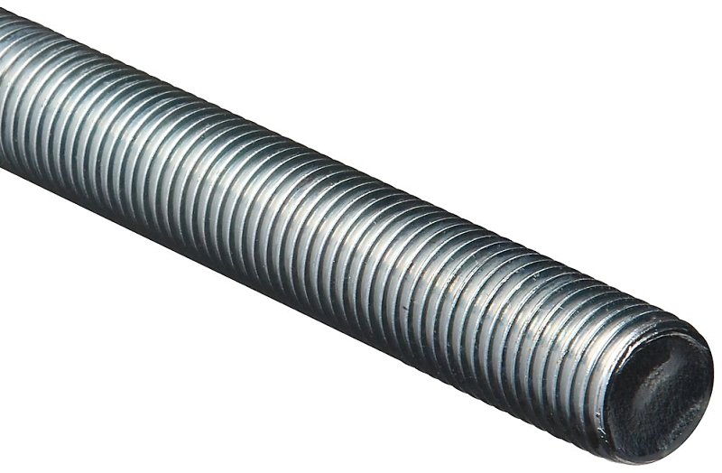 STEEL ROD THRD ZN RED 1-8X36  