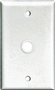 WALL PLATE TV/COAXIAL 1G WHITE